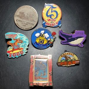 Disney pins $5 each